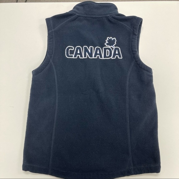 Elevate Vancouver 2010 Canada Olympics Fleece Vest - Picture 1 of 7